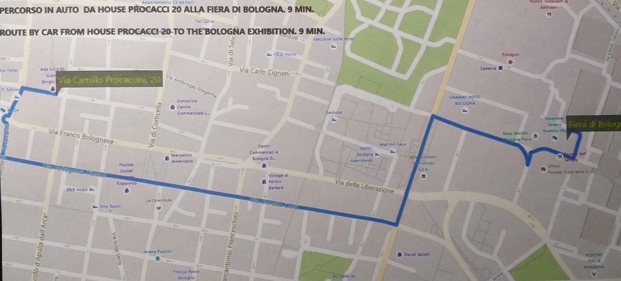 شقة House Procaccini, 20 بولونيا المظهر الخارجي الصورة